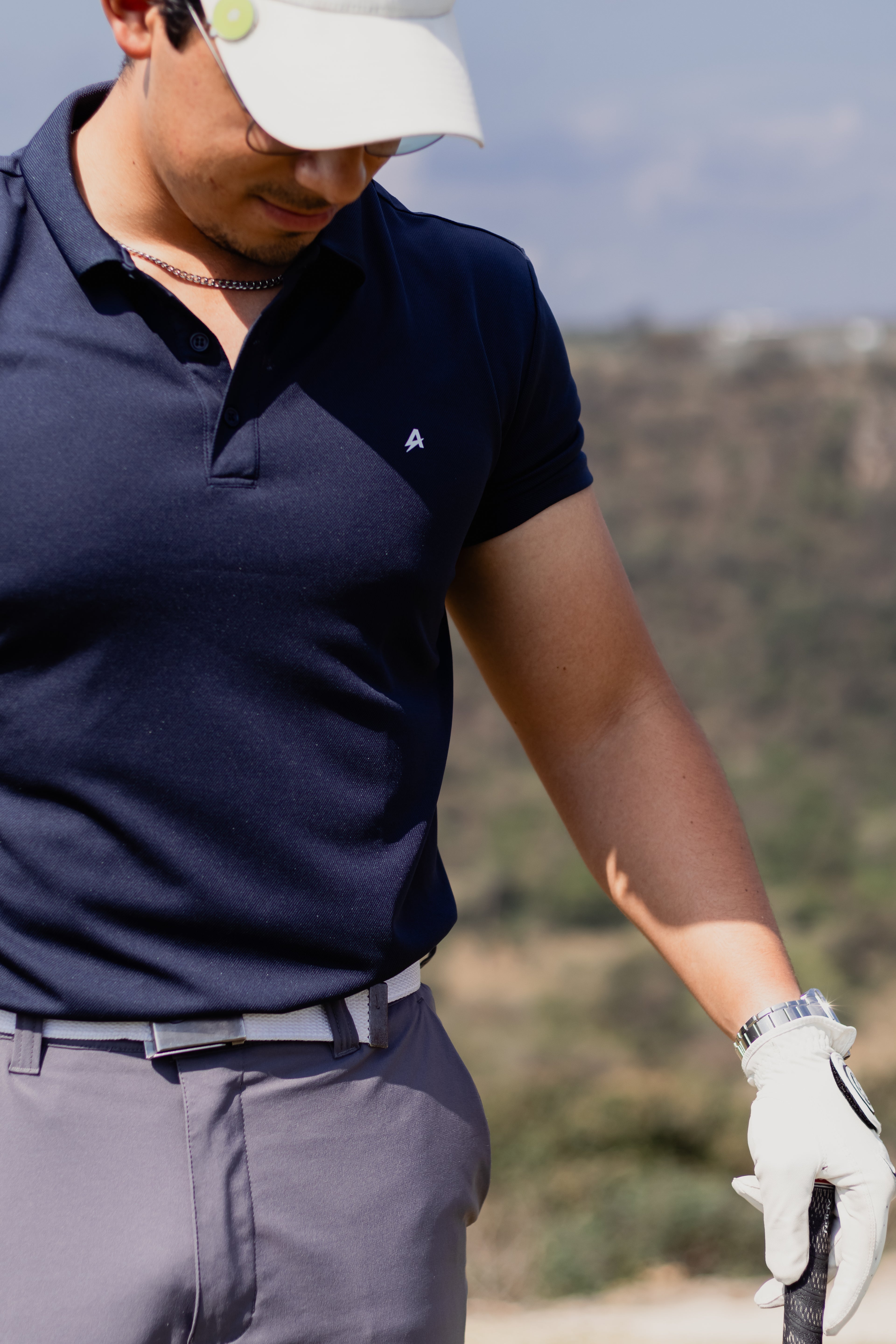Playera polo deportiva